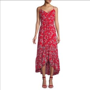 Nanette Lepore - Red Floral High-Low dress